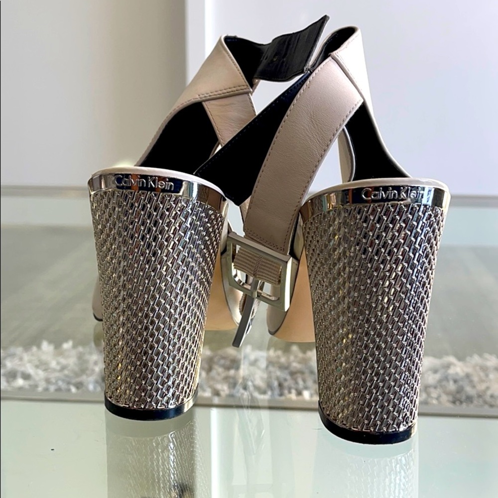 Off white colored Ankle Boot